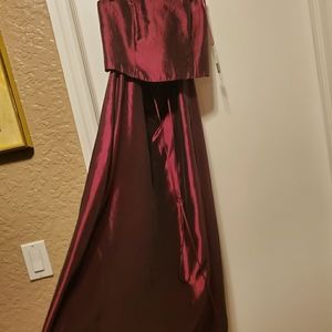 2 pieces Strapless dress , never worn
